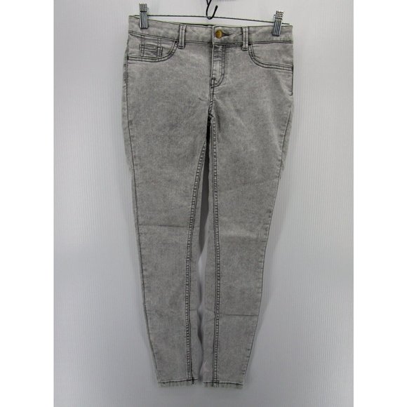 Zara Jeans 4 Trafaluc Jegging Slim Denim Pants Preppy Acid Wash * - Picture 1 of 8
